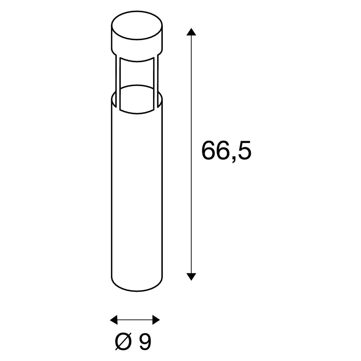 Terrace lamp Slots 65 SLV 4024163131308