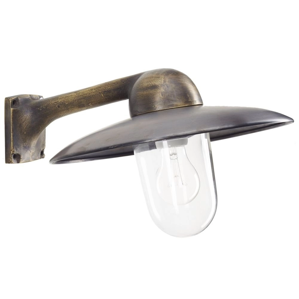 Industry outdoor lamp Fabrique bronze with old copper