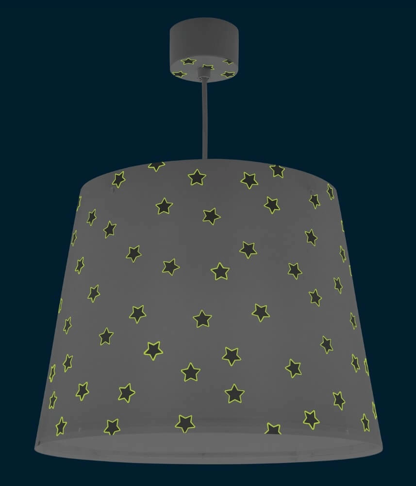 Children's room pendant lamp Star Light white with soft grey Dalber 8420406003092