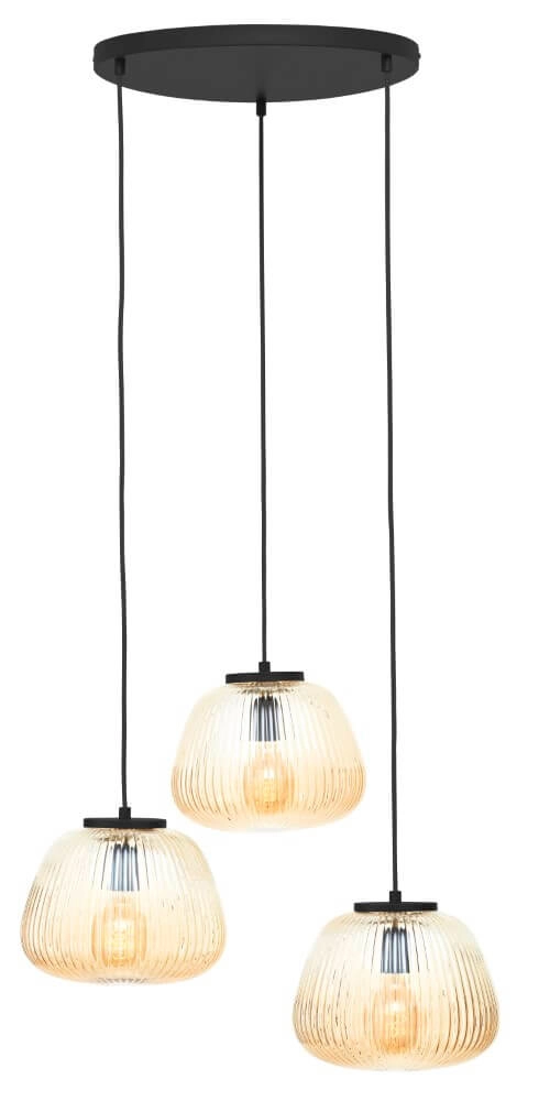 3-light pendant lamp Kaizen round