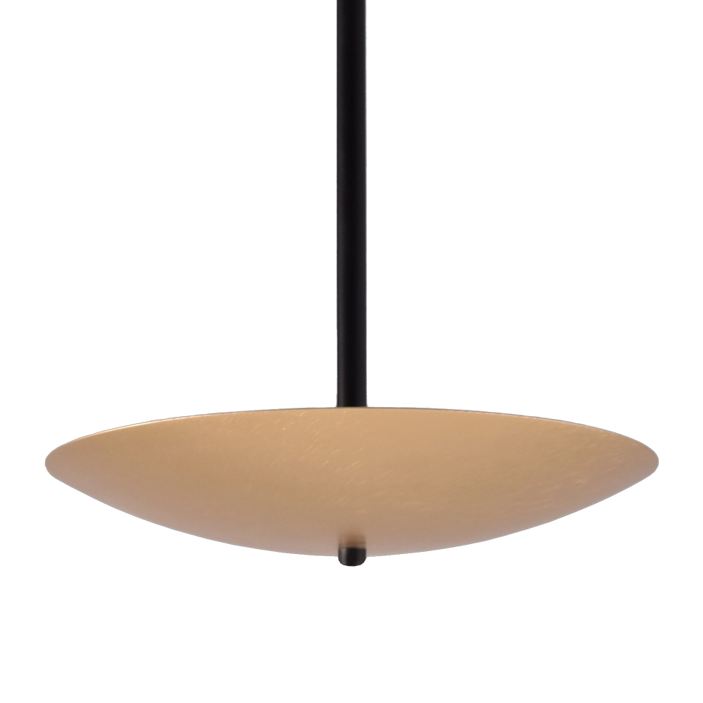 Ceiling lamp Scala Ø 25cm black with gold Masterlight 8718121316451