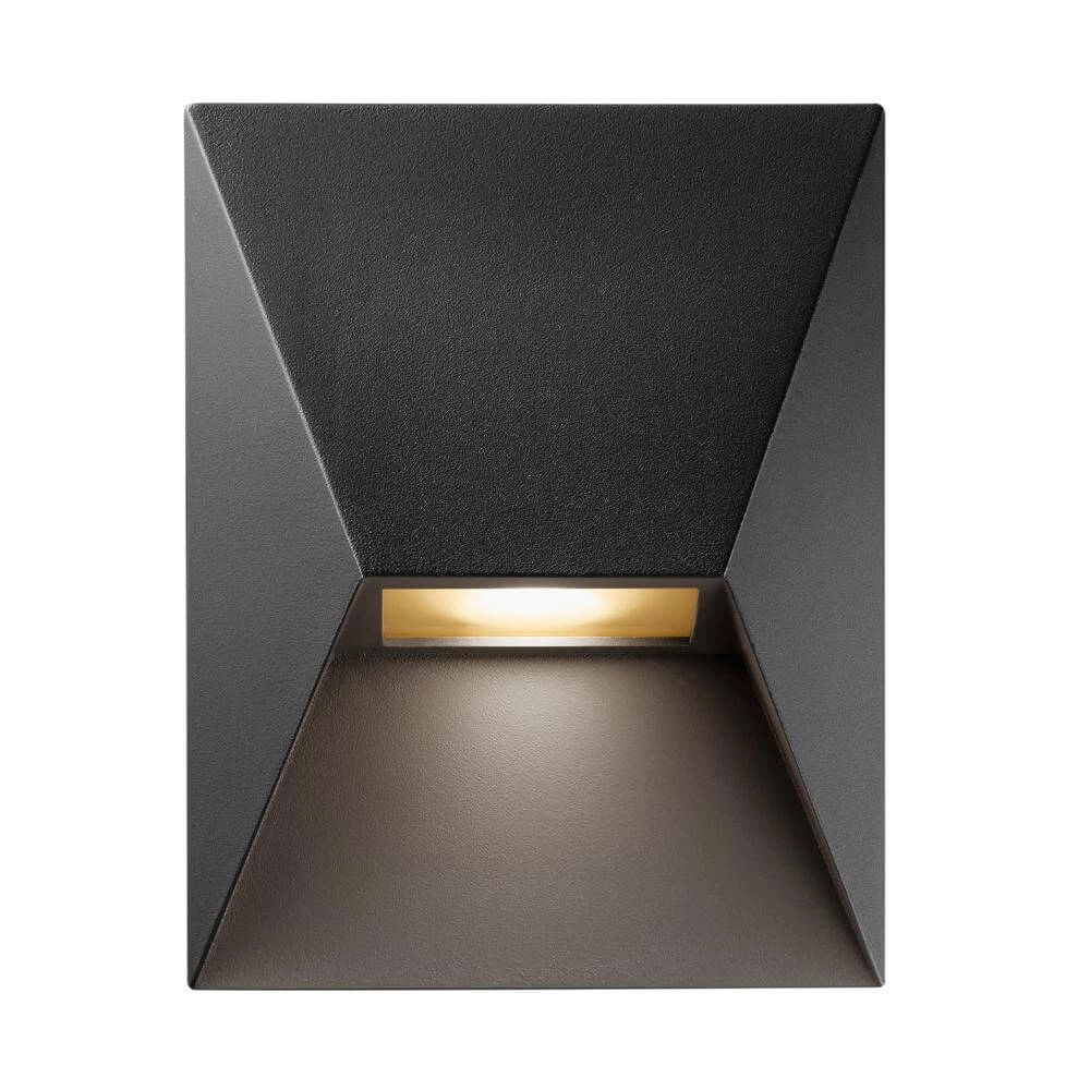Design wall lamp Pontio black 15cm Nordlux 5704924010842