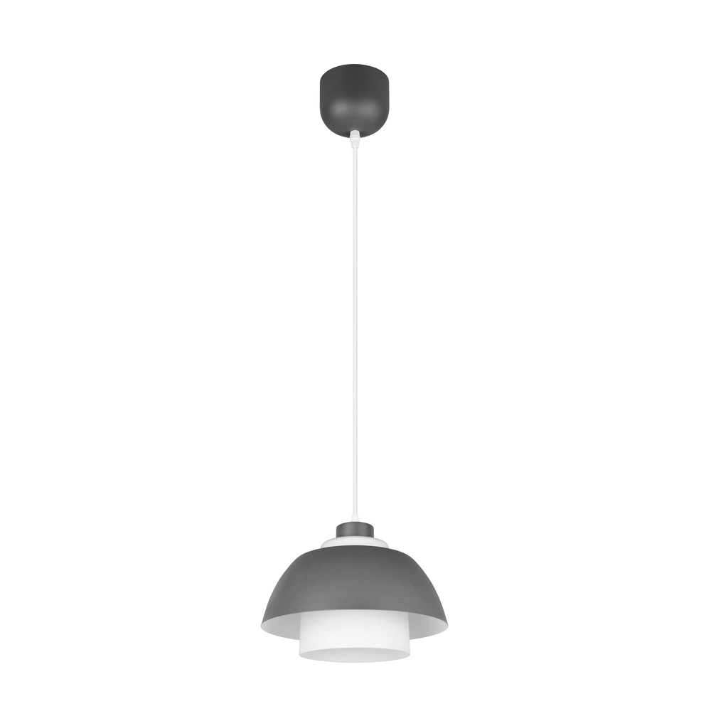 Design pendant lamp Tilos anthracite Ø 30cm Trio 4017807682434