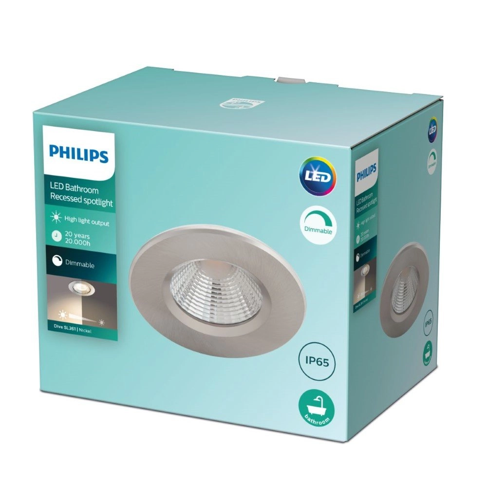 Led spot Dive Stainless steel Philips 8718699755744