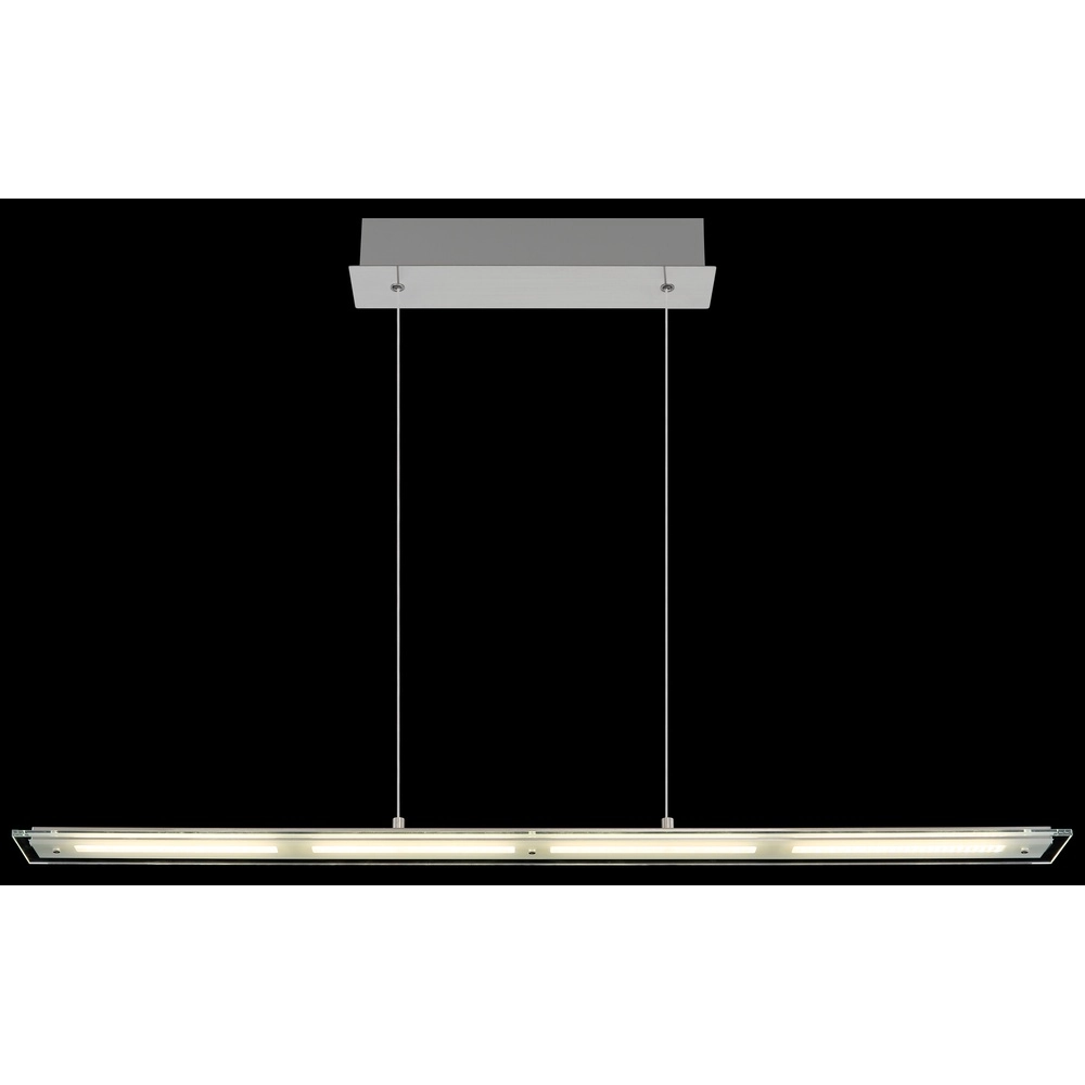 Pendant lamp Novak nickel 115cm Globo 9007371589029