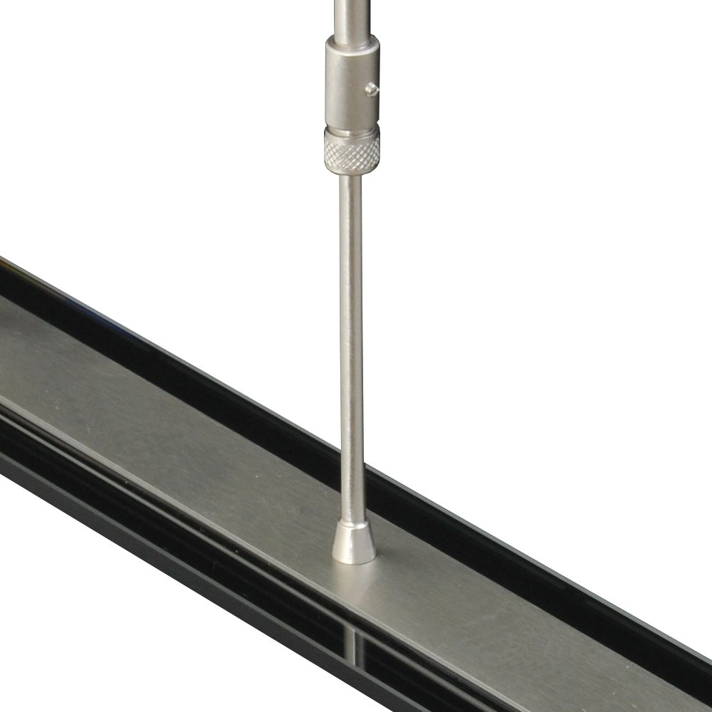 Dining table lamp Vigo 100cm nickel with black Masterlight 8718121182391