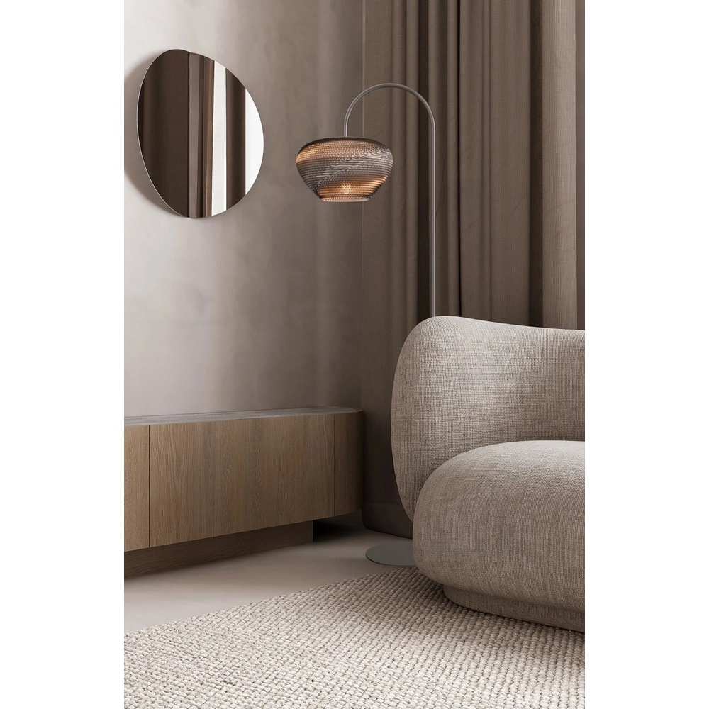 Arc lamp Think Paper Cartone with cocoa base Masterlight 8718121390802