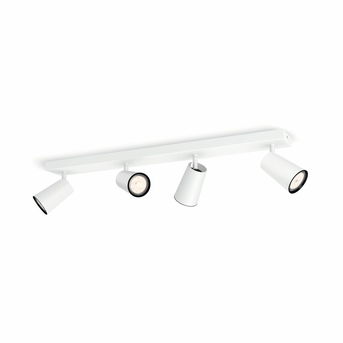 Lamp Paisley 4-light white