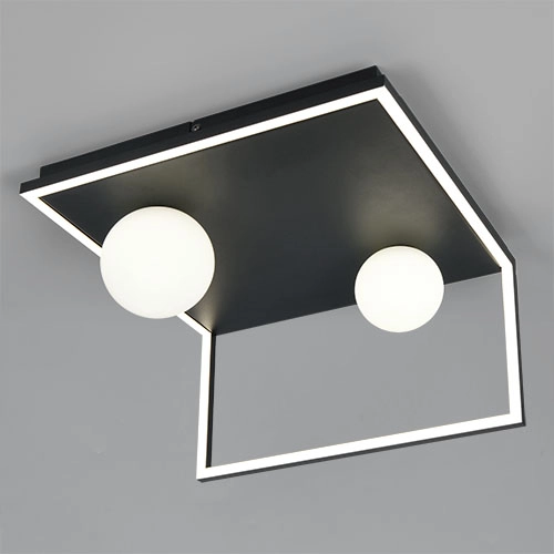 Design ceiling lamp Arola Black Trio 4017807683578