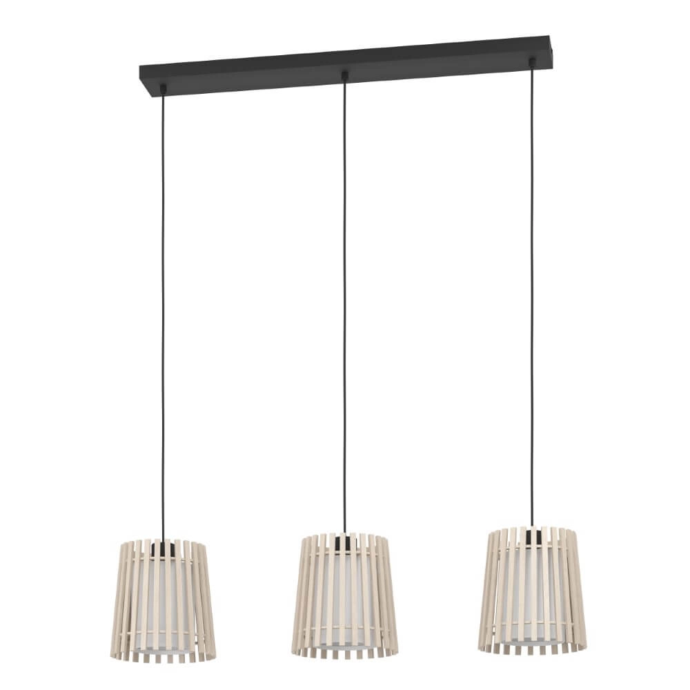 Scandinavian pendant lamp Fattoria 3-light