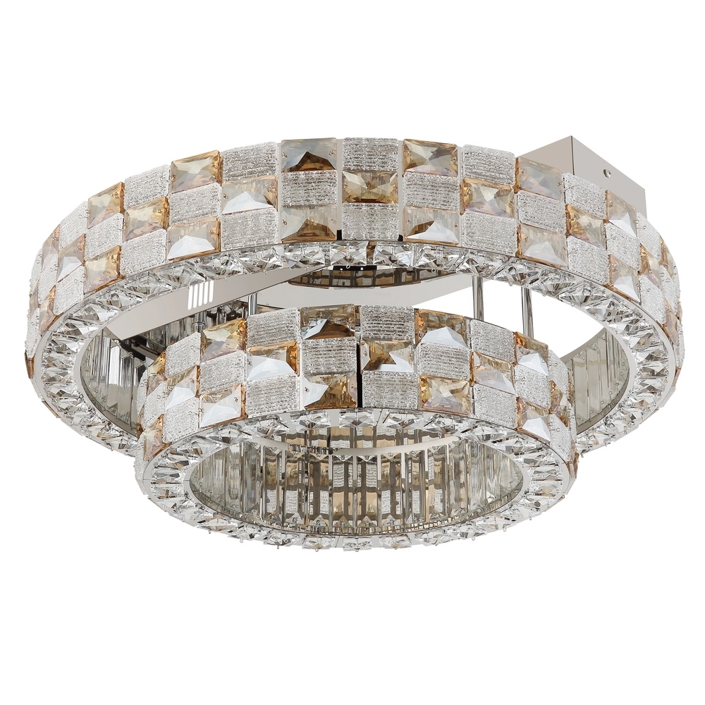 Ceiling lamp Lidia Ø 61cm chrome Globo 9007371583096