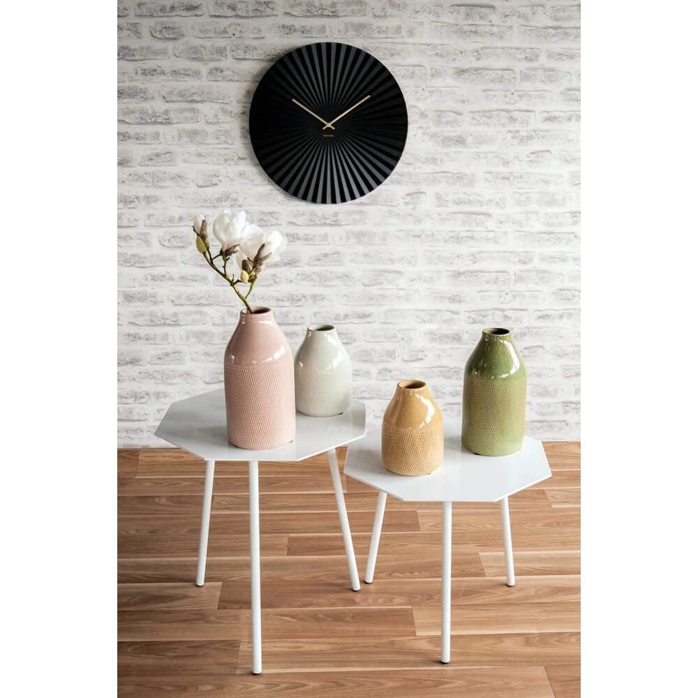 Wall clock Sensu black - Ø 40cm Karlsson 8714302613470
