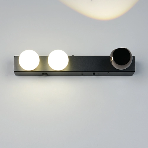 Wall lamp Arpino black 30cm Trio 4017807683622
