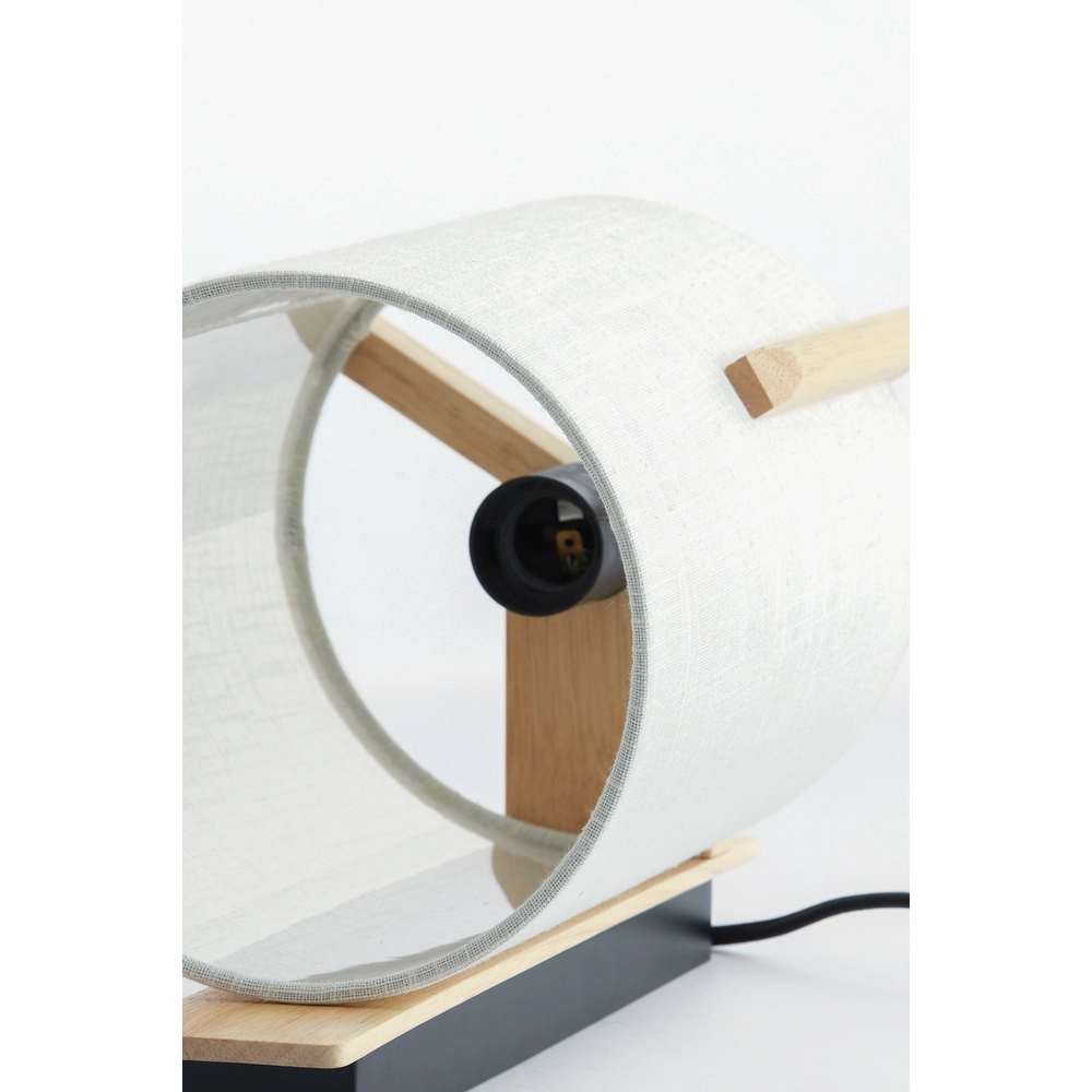Danish design wall lamp Litto natural with linen Light & Living 8717807792756