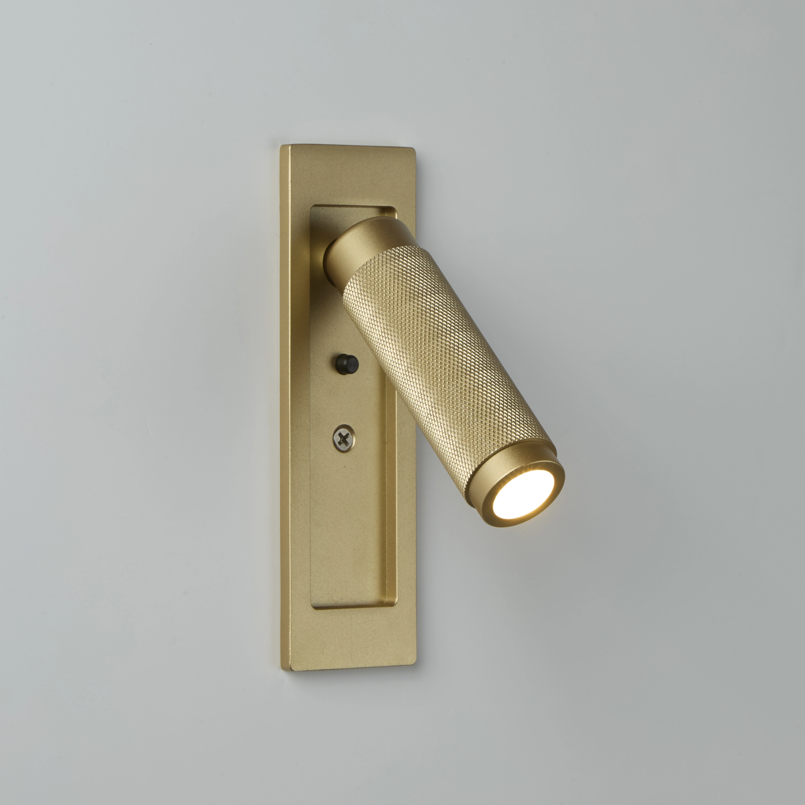 Bedside lamp Kings Cross built-in gold