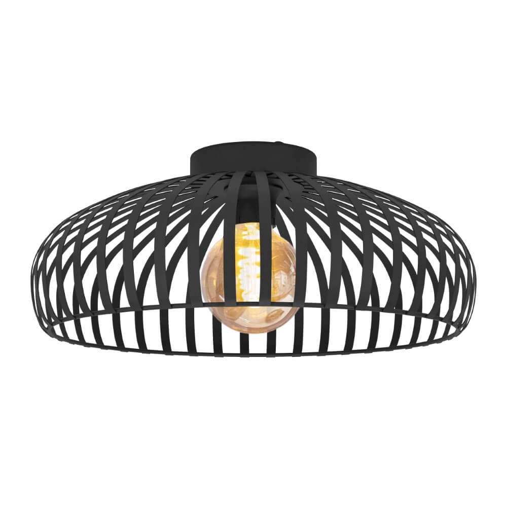 Wire ceiling lamp Mogano 3 Ø 43cm Eglo 9008606254309