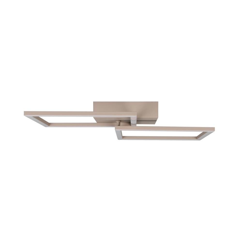 Modern ceiling lamp Trail 60cm sand brown