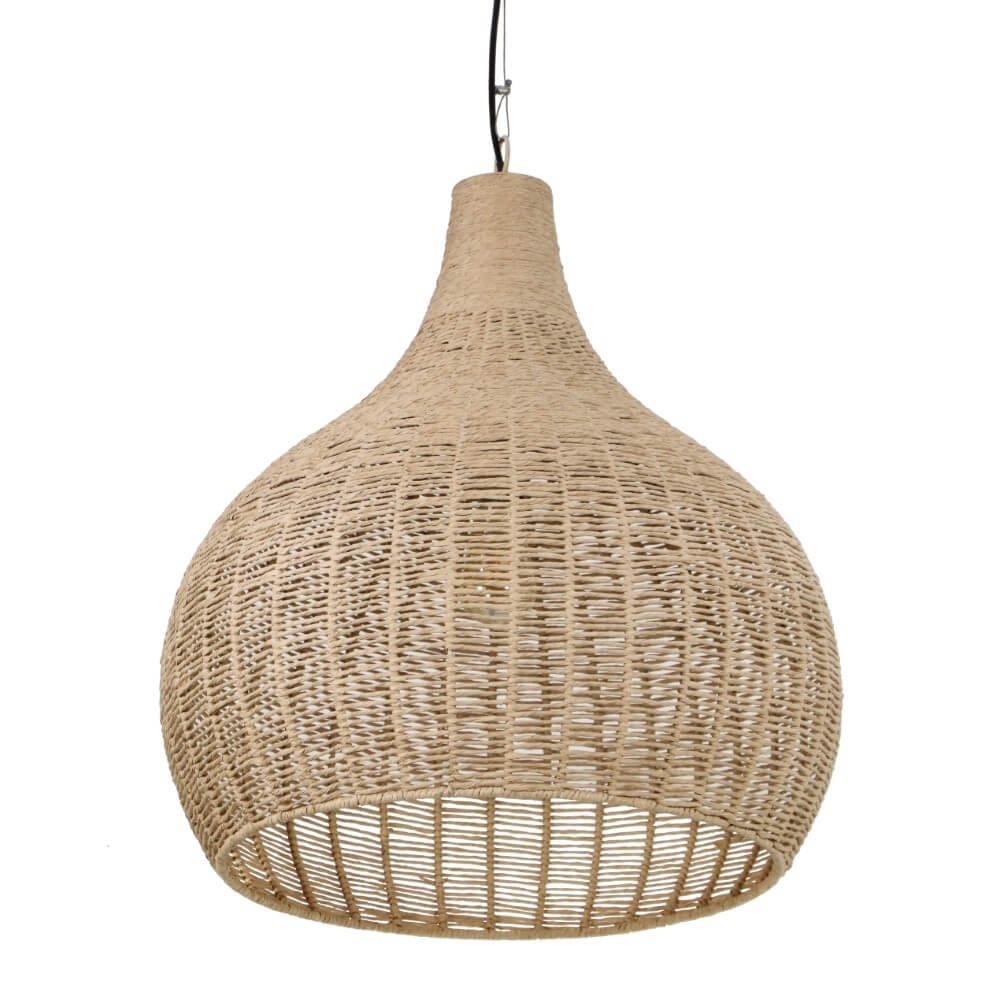 Rattan pendant lamp Janne Ø 54cm Trio 4017807617634