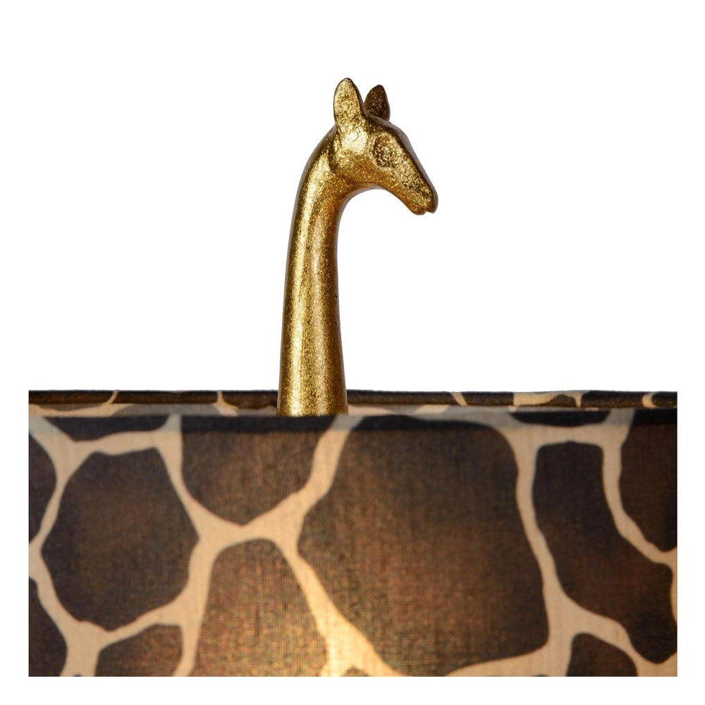 Table lamp Extravaganza Miss Tall giraffe gold with black Lucide 5411212105424