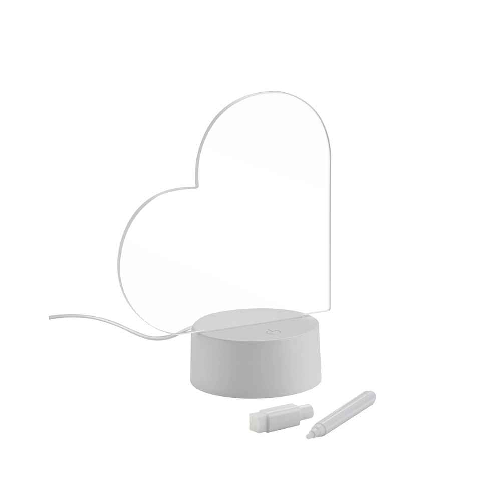 Table lamp Amour writable with marker