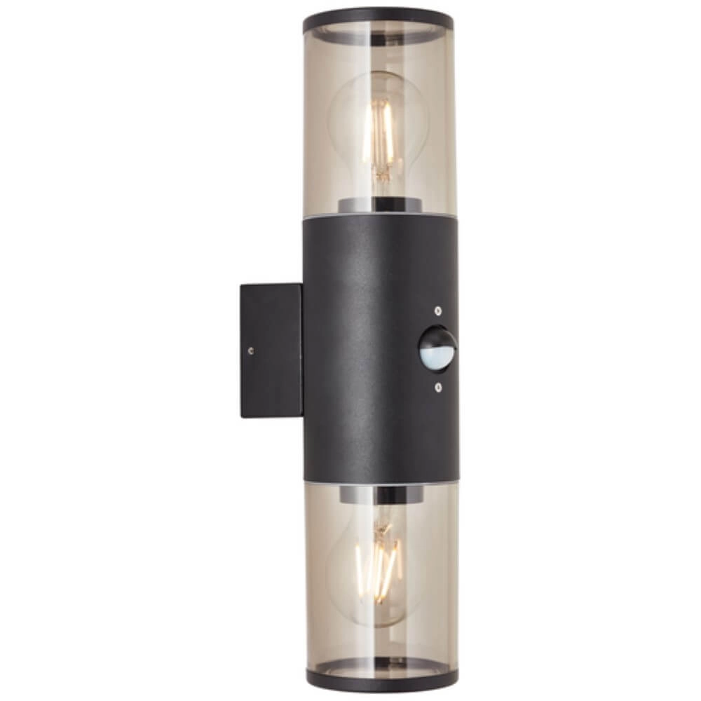 Double outdoor lamp Sergioro with sensor