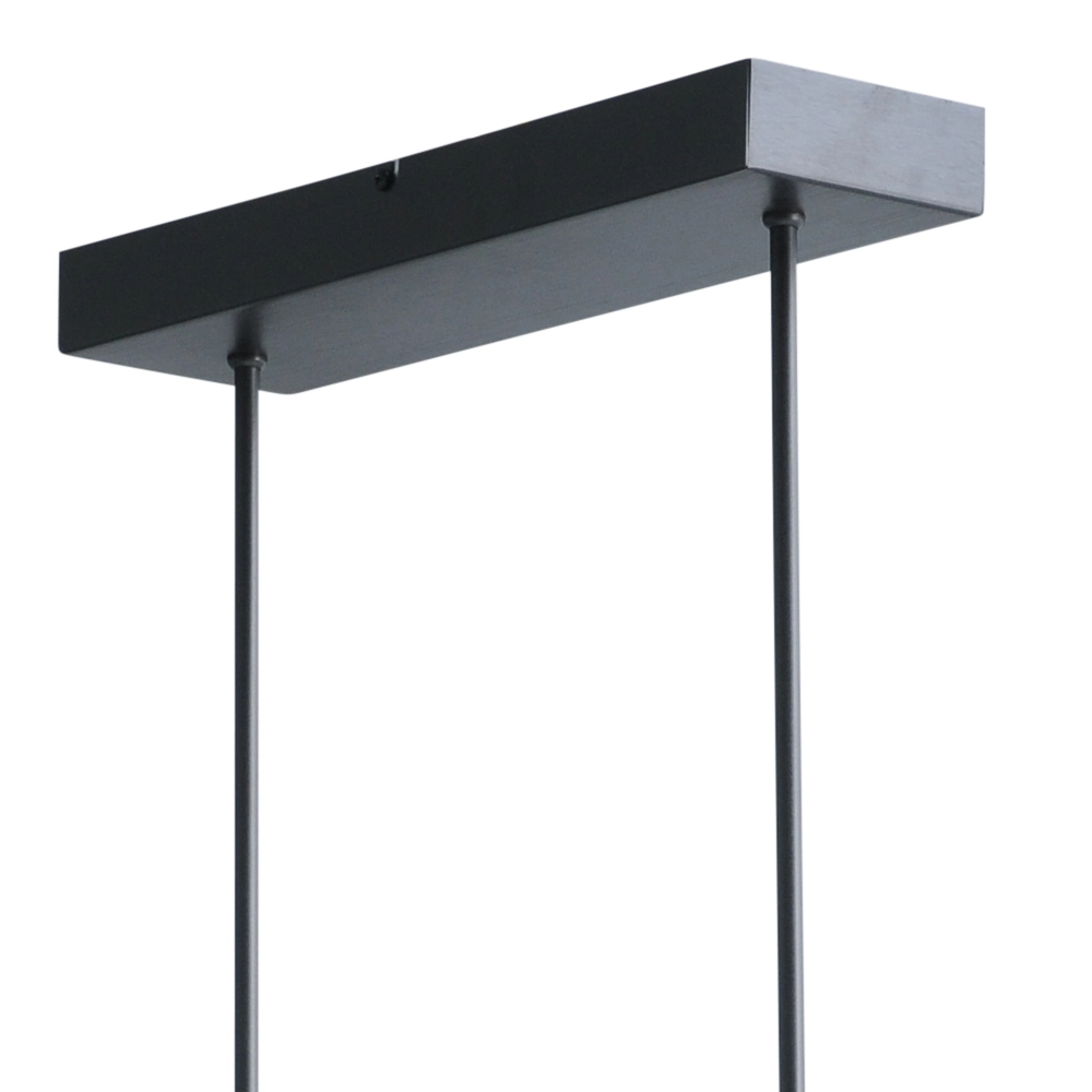 Hanging lamp Oak black nickel with wood 104cm Masterlight 8718121201863