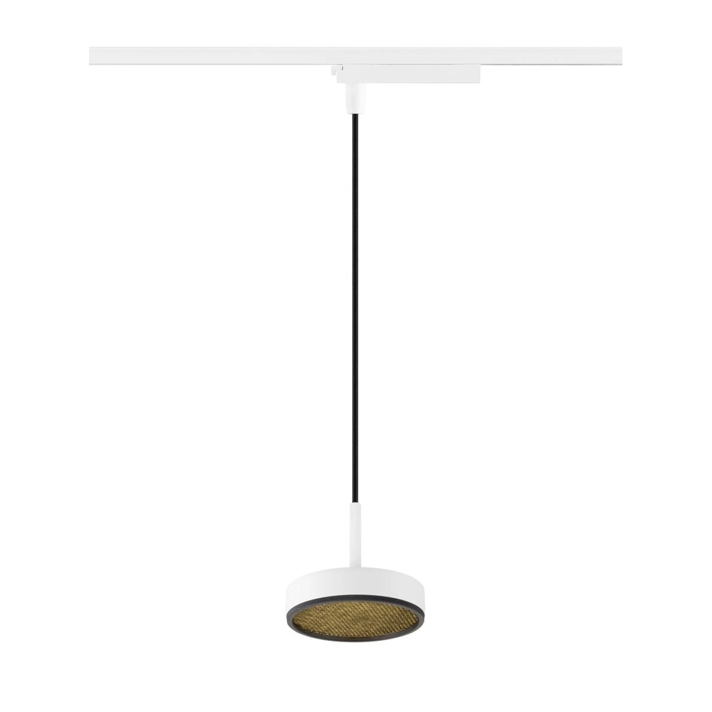 Pendant light for rail Grip! Flat 1-phase white