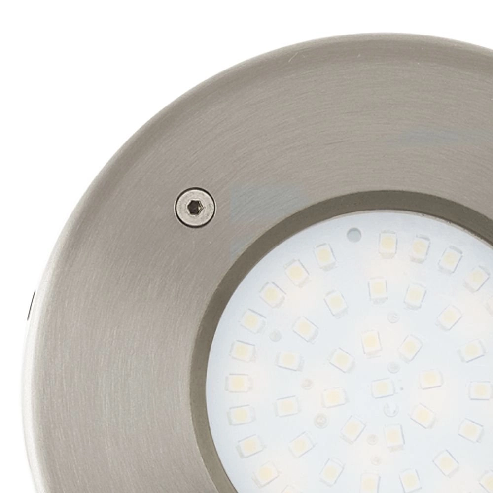 Recessed ground spot Lamedo round stainless steel Eglo 9002759934828
