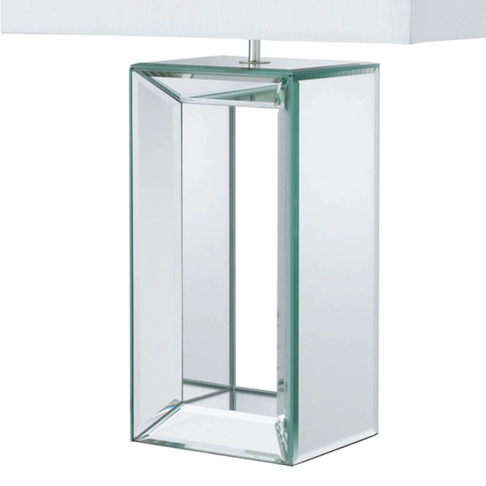 Table lamp Mirror white with mirror glass Searchlight 5013874416674