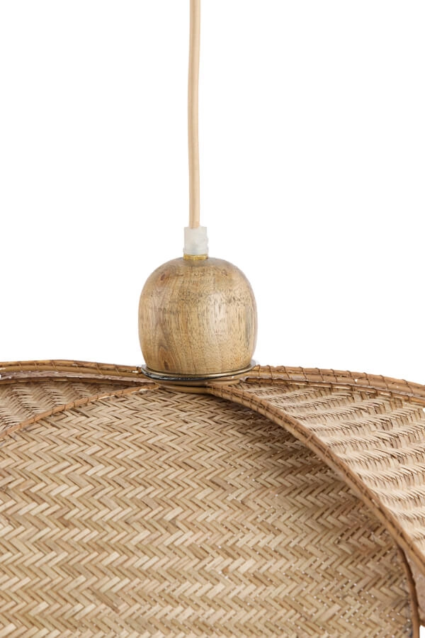 Pendant lamp Lavrio brown Ø 48cm Light & Living 8717807743116