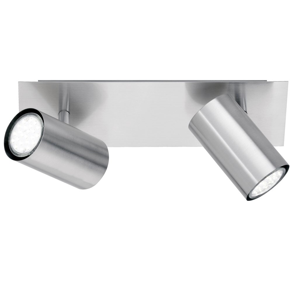 Ceiling spot Series 8024 2-light nickel matt