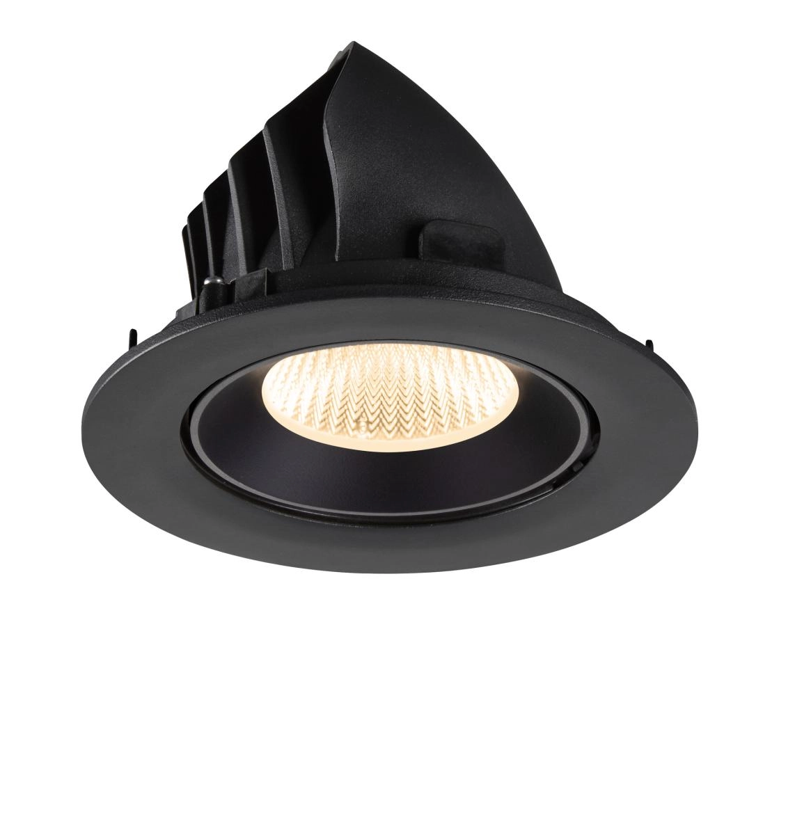 Recessed spotlight Numinos Gimble L black 2700K - 40deg SLV 4024163310482