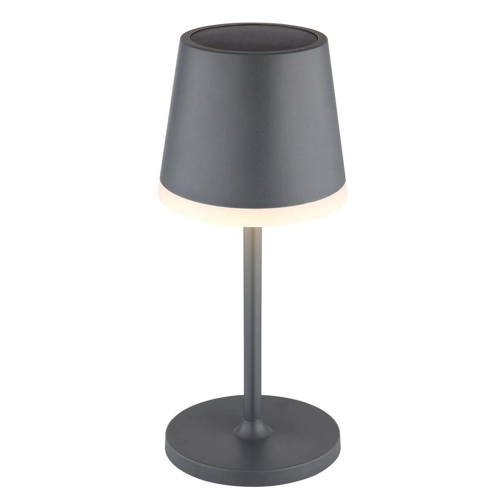 Solar table lamp Vannieso anthracite Globo 9007371446698