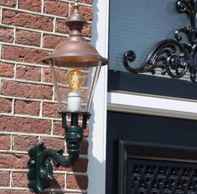 Wall lamp nostalgia Hoorn black KS Verlichting 8714732120340