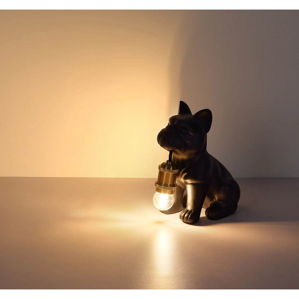 Table lamp Dogo dog black Globo 9007371569328