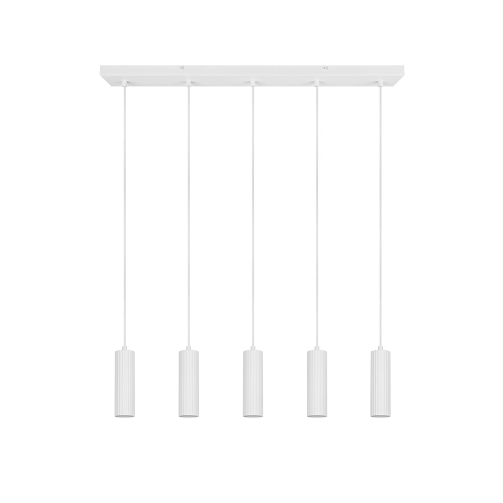 5-light pendant lamp Soka white Trio 4017807658514