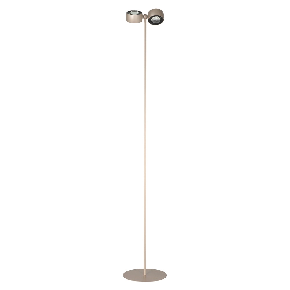 Design floor lamp Amora champagne gold