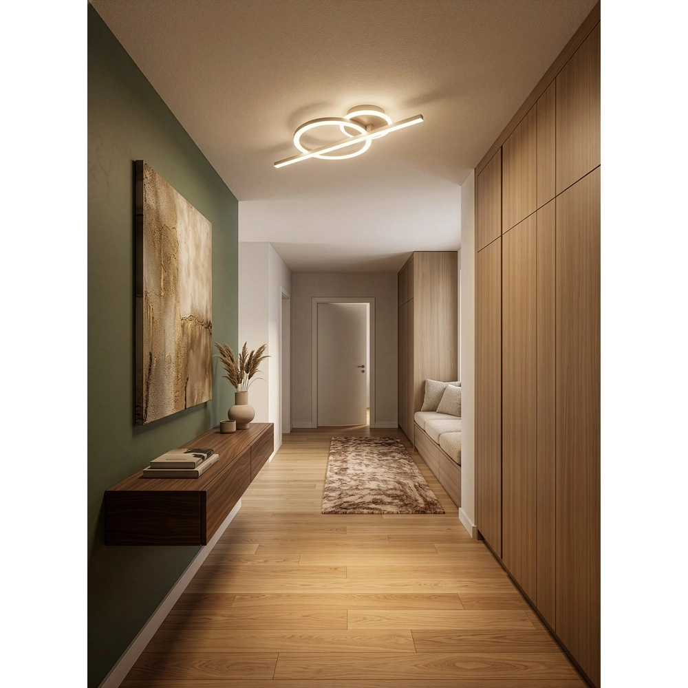 Ceiling lamp Welis Modern sand brown