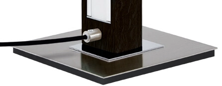 Led table lamp Leonora 51 cm - oak coal HerzBlut 4021273027293