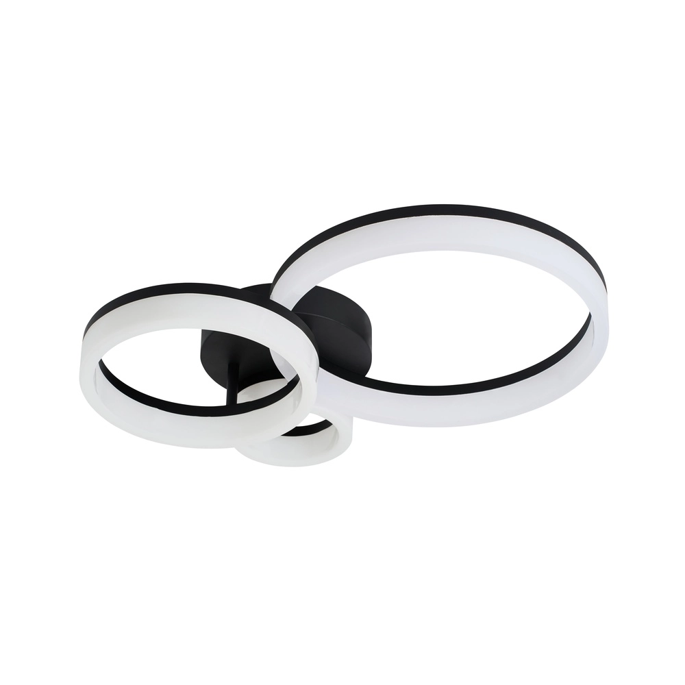 Ceiling lamp Triple black Searchlight 5053423302966