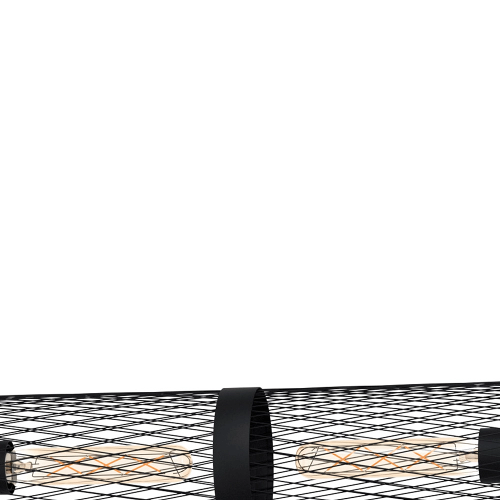 Dining room pendant lamp Redcliffe black Eglo 9002759435349