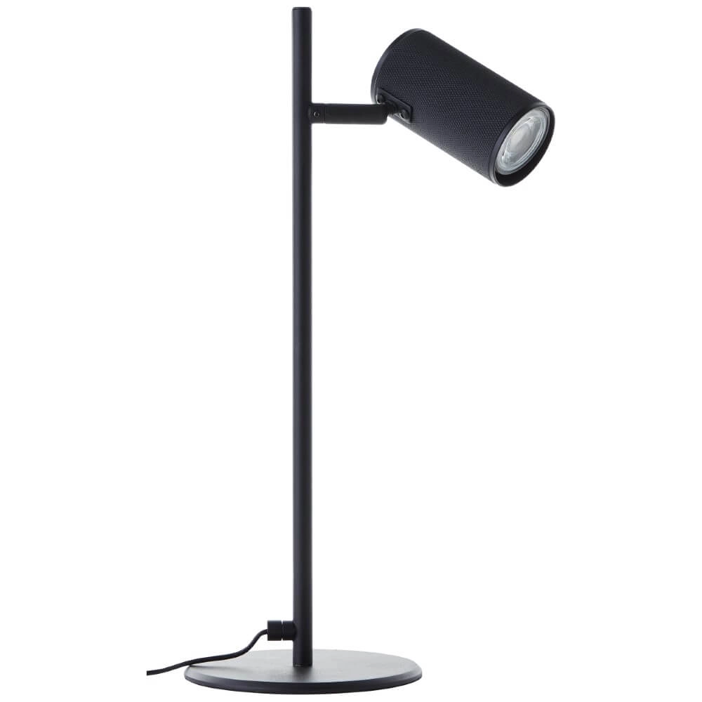 Black table lamp Marty design Brilliant 4004353438288