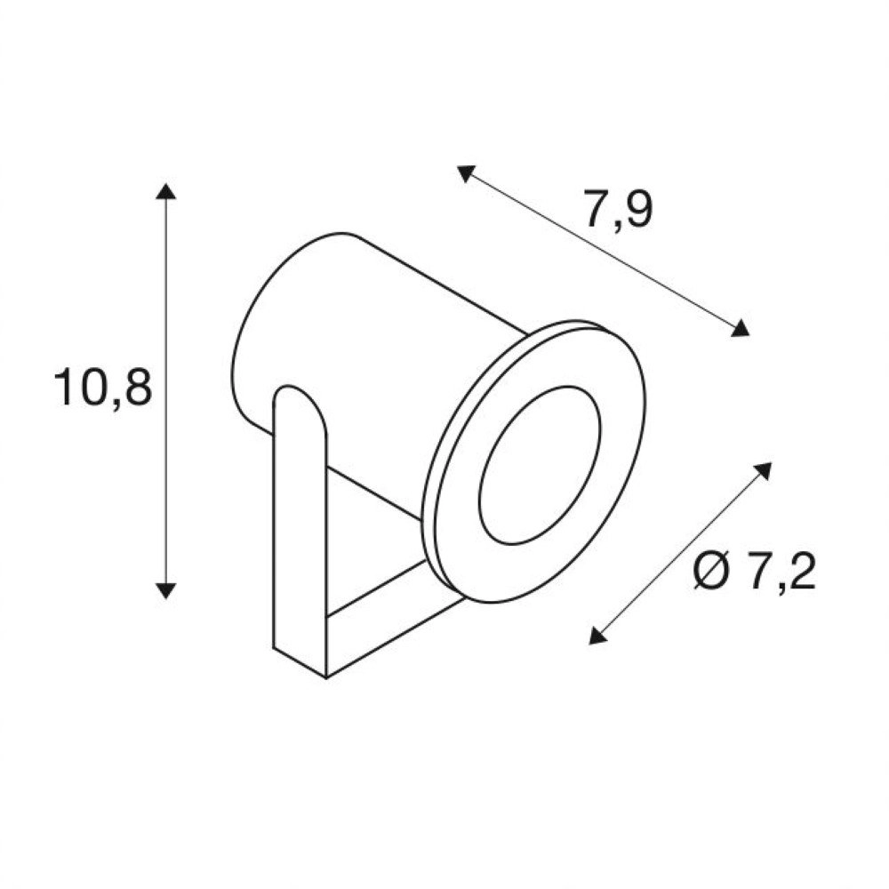 LED spot Dasar Projector SLV 4024163164429