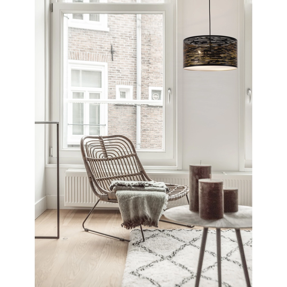 Pendant lamp Zane black Lyora 5212017436443