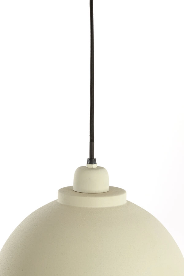 Japandi pendant lamp Kylie cream Ø 30cm Light & Living 8717807711832