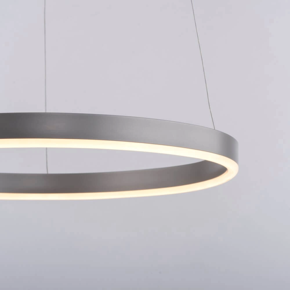 Pendant lamp Ritus aluminium Just Light 4043689983499