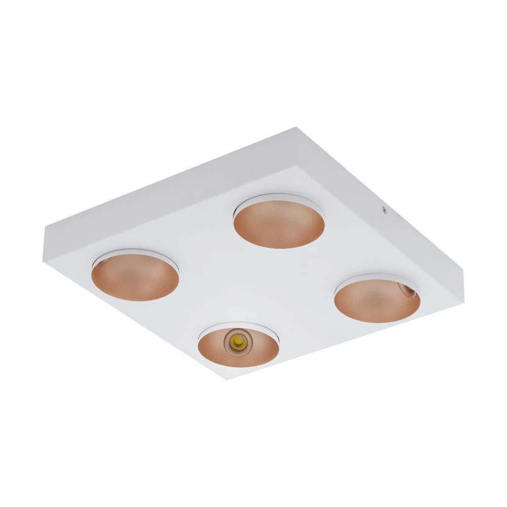 Square ceiling lamp Ronzano white Stars of Light 9002759393779