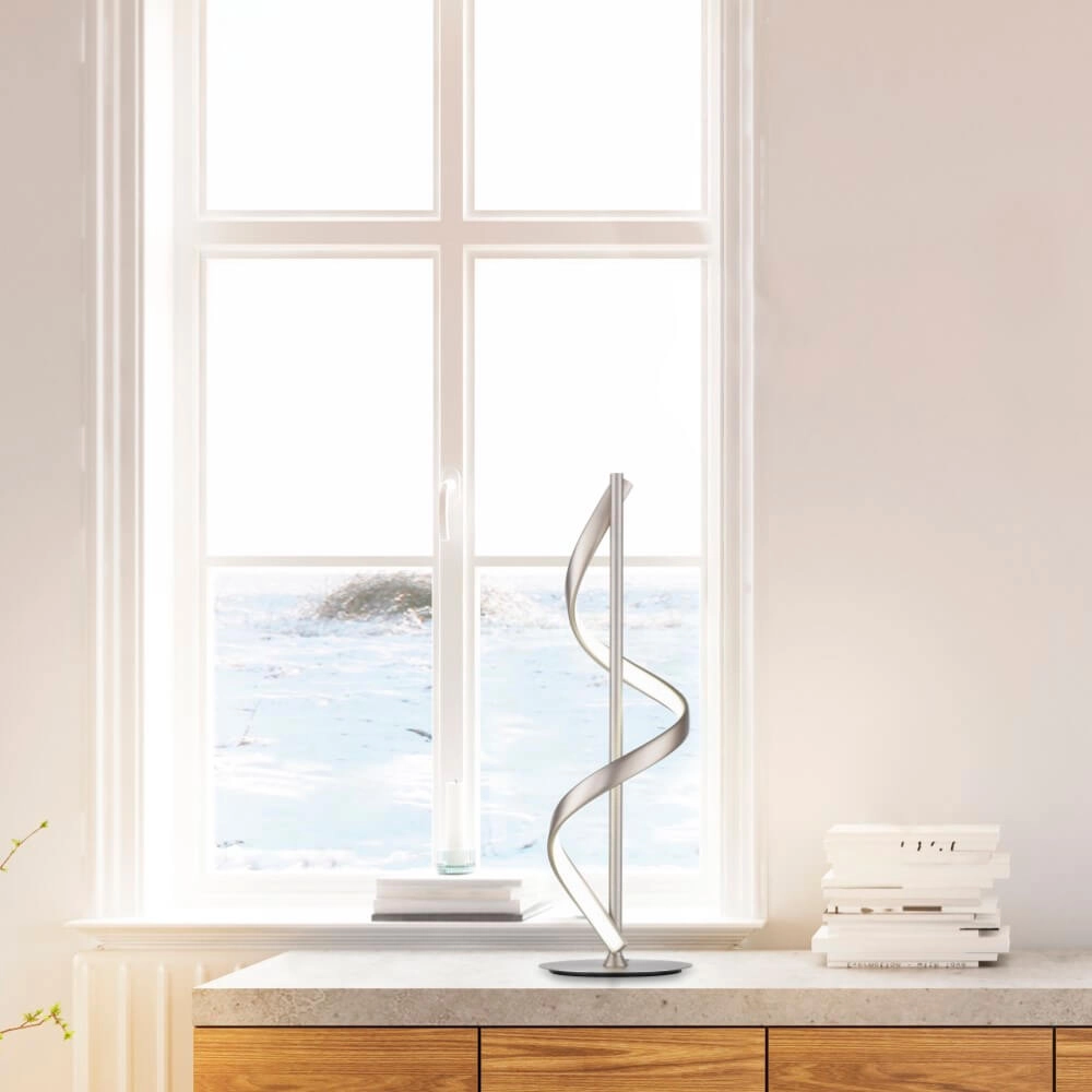 Design table lamp Q-Swing metal Paul Neuhaus 4012248374887