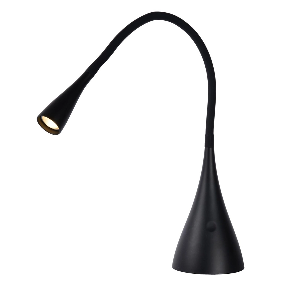 Desk lamp Zozy 3 step dimmable black Lucide 5411212185822