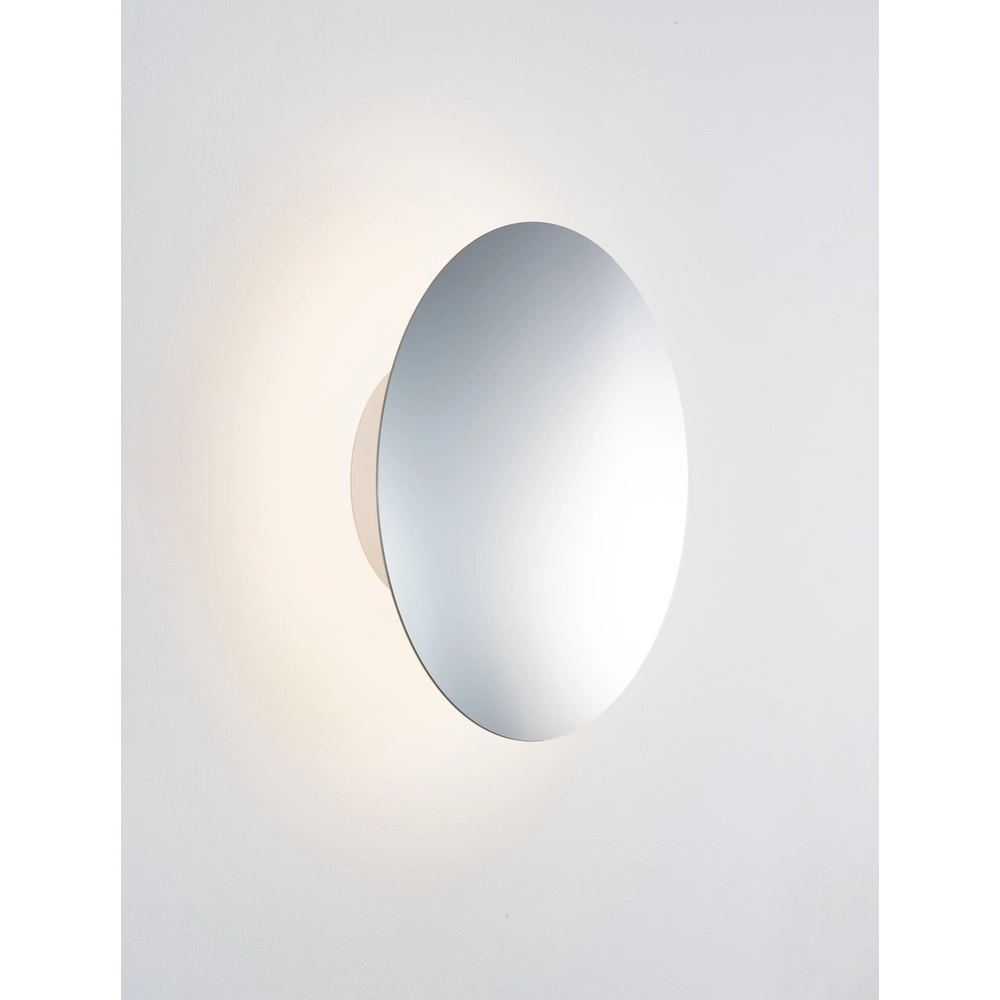 Design wall lamp Alida chrome Ø 40cm Lyora 5212017470959